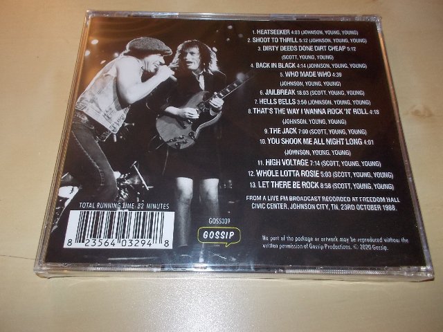 AC/DC - Johnson City 1988 (CD)
