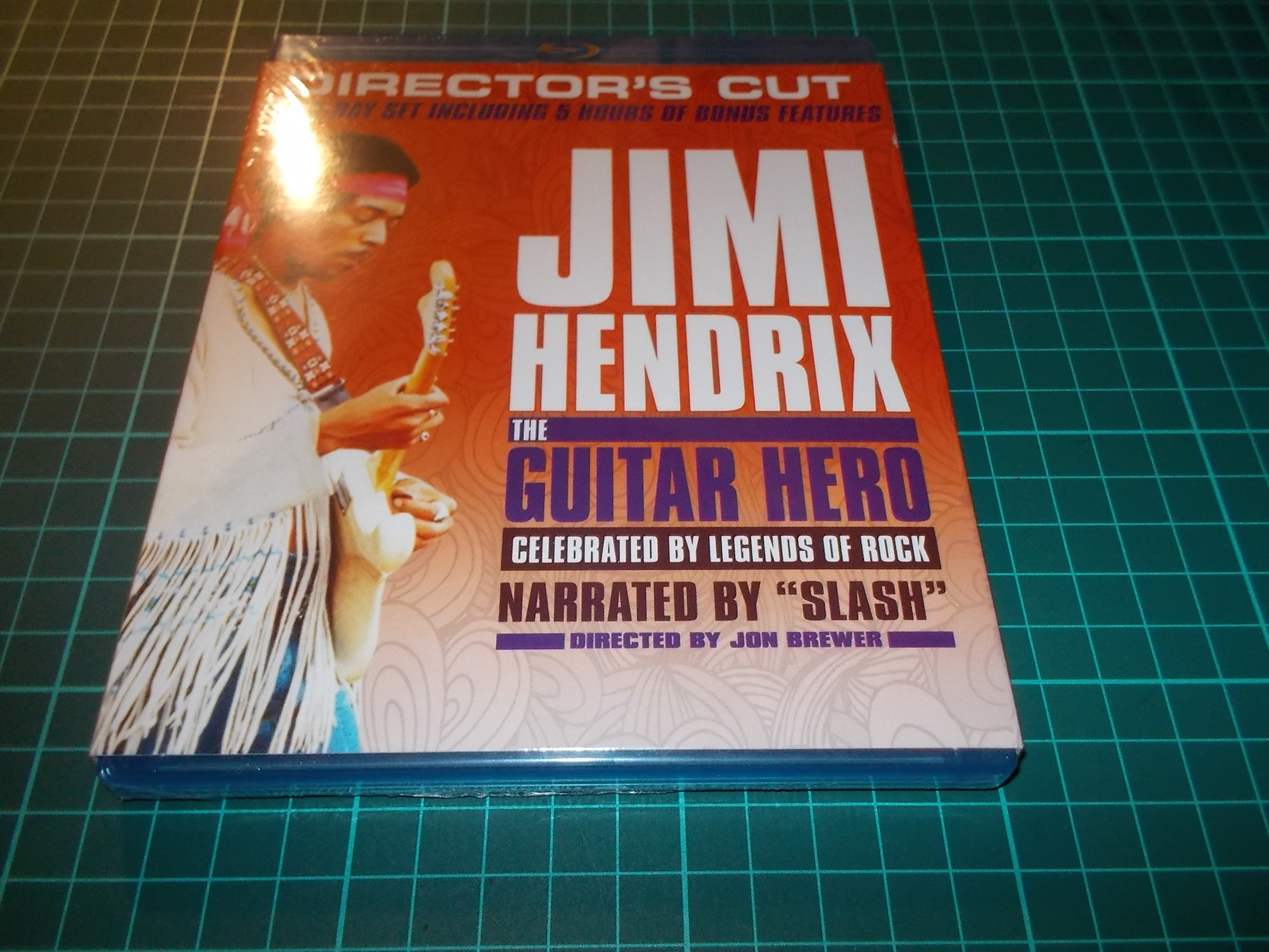 Jimi Hendrix - The Guitar Hero - NARRATED BY ,, SLASH ,, (Blu-ray)