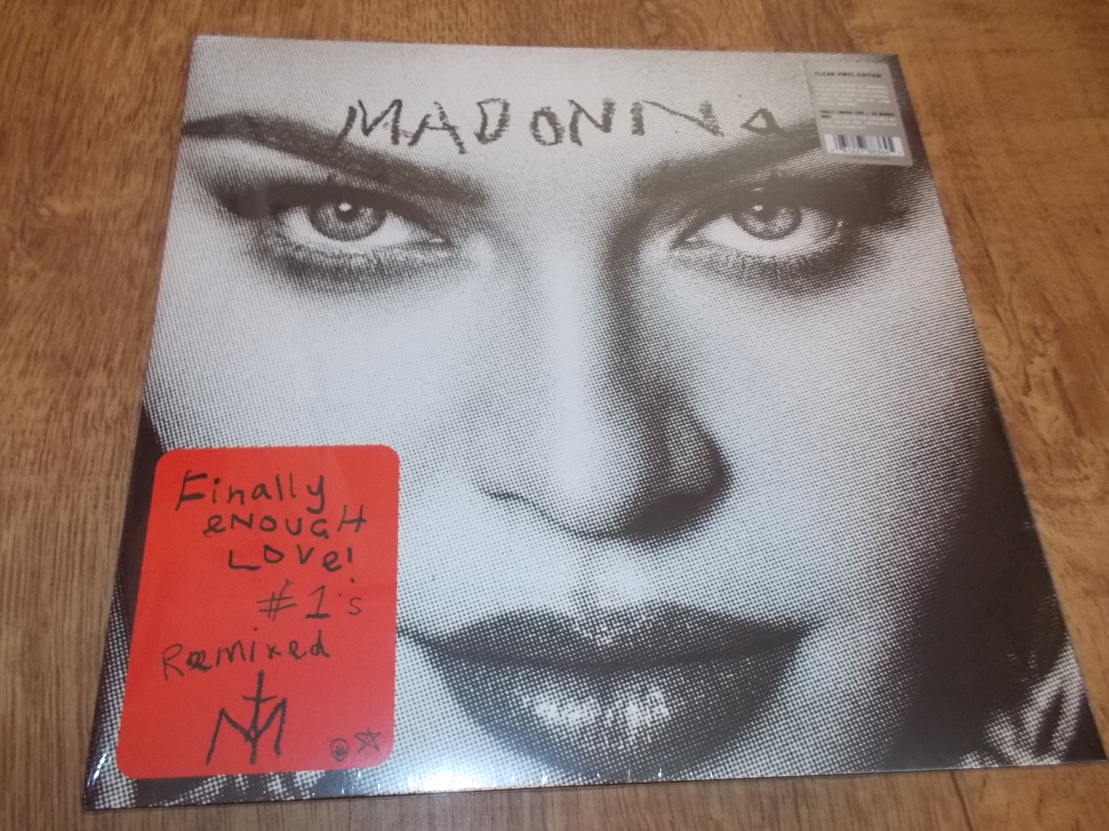 Madonna - Finally Enough Love (Vinyl-LP) EXCLUSIVE CLEAR VINYL EDITION