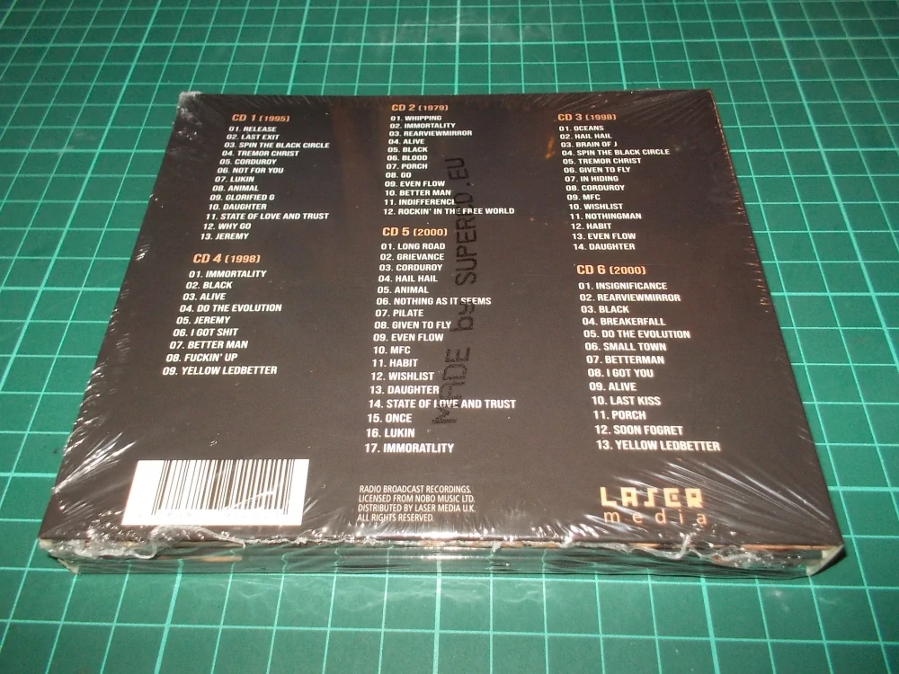 Pearl Jam - Legendary Radio Broadcast (6 CD) Digipack