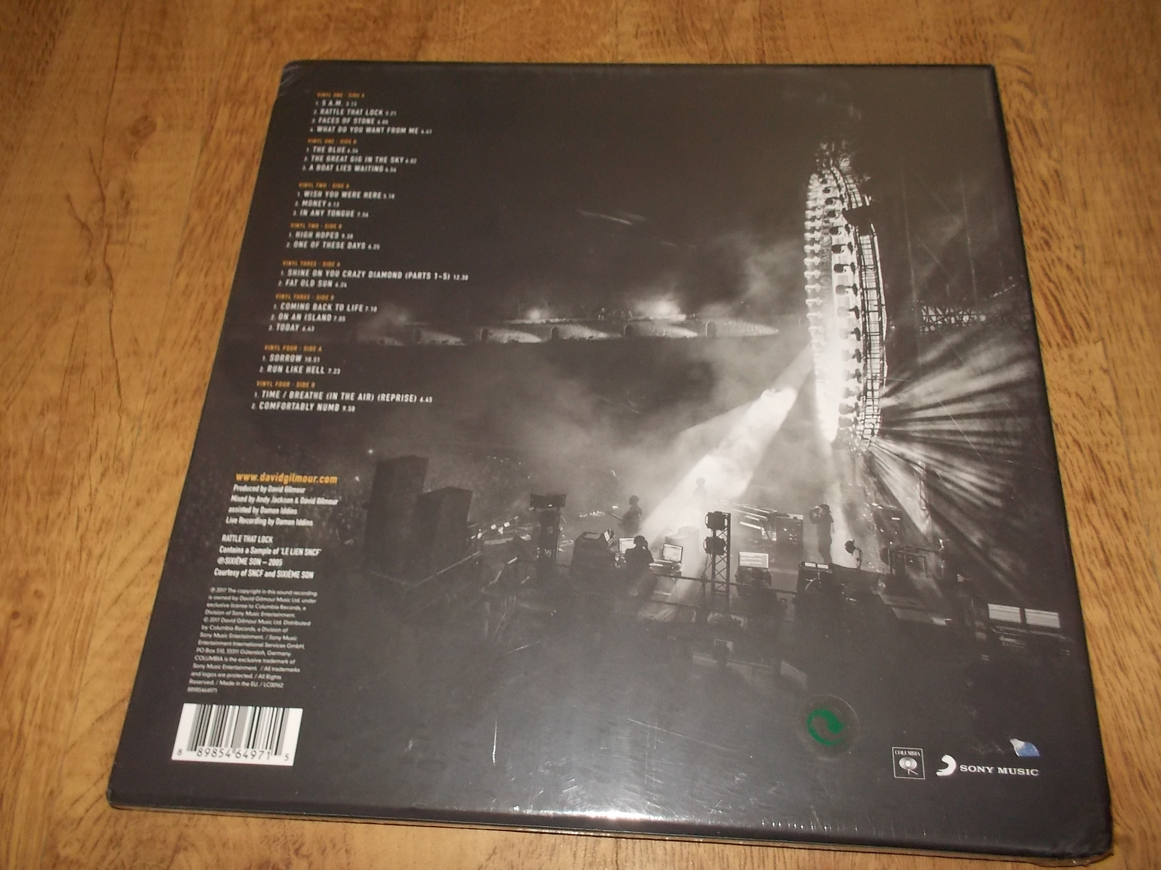 David Gilmour - Live At Pompeii (4Vinyl-LP)